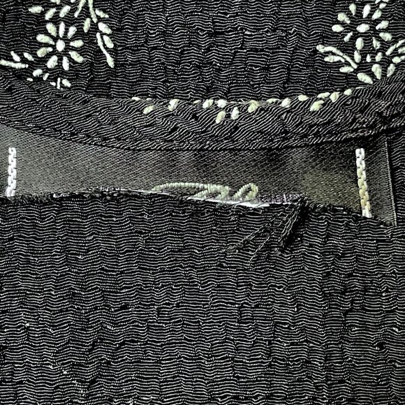 90s VTG Molly Malloy Sleeveless Floral Maxi Black Dress With Cover Women’s 12 - Picture 14 of 16